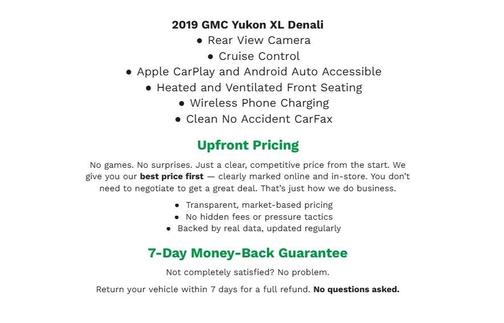 Dark Sapphire Blue Metallic 2019 GMC Yukon XL Denali