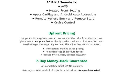 2019 Kia Sorento LX