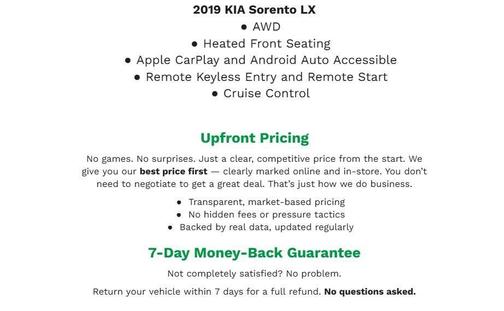 2019 Kia Sorento LX