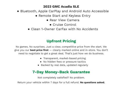 2023 GMC Acadia AWD SLE
