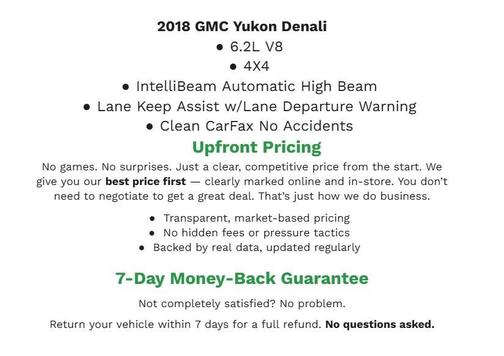WHITE 2018 GMC Yukon Denali