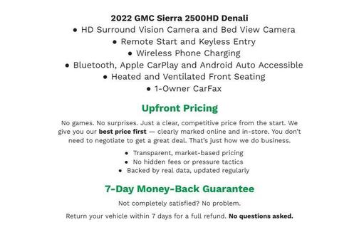 Ebony Twilight Metallic 2022 GMC Sierra 2500 Denali