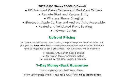 Ebony Twilight Metallic 2022 GMC Sierra 2500 Denali