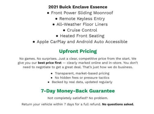 Satin Steel Metallic 2021 Buick Enclave AWD Essence