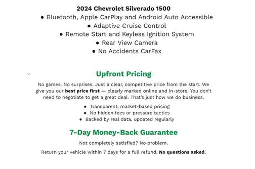 2024 Chevrolet Silverado 1500 Custom Trail Boss