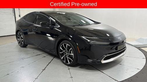 Midnight Black Metallic 2026 Toyota Prius Plug-In Hybrid XSE Premium
