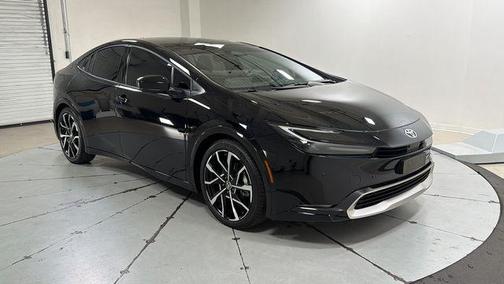 Midnight Black Metallic 2026 Toyota Prius Plug-In Hybrid XSE Premium
