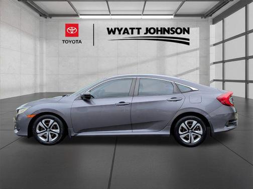 Lunar Silver Metallic 2016 Honda Civic LX