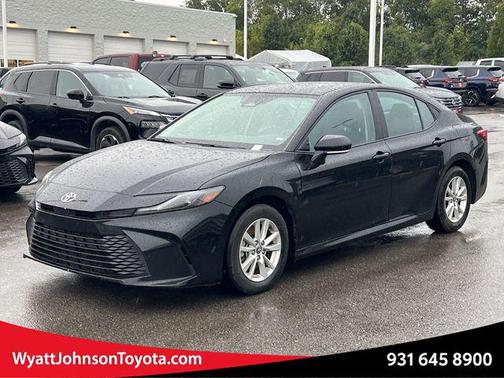 Midnight Black Metallic 2025 Toyota Camry LE