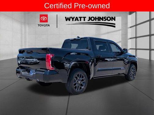 Midnight Black Metallic 2026 Toyota Tundra Platinum