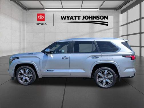 Celestial Silver Metallic 2026 Toyota Sequoia Capstone