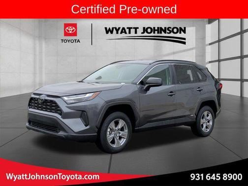 Magnetic Gray Metallic 2025 Toyota RAV4 Hybrid SE