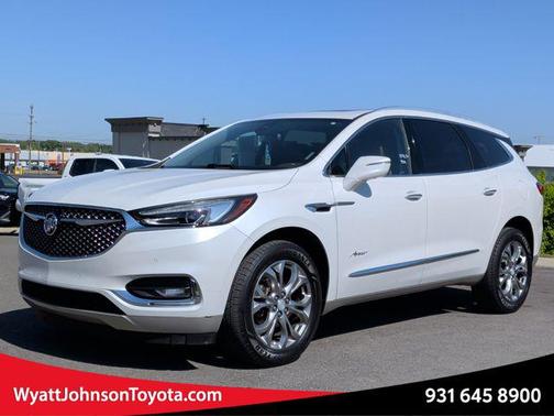 White Frost Tricoat 2018 Buick Enclave Avenir