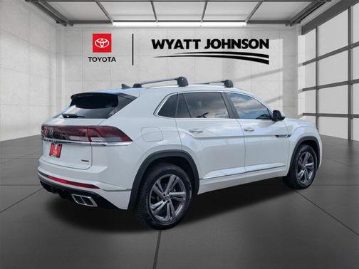 Opal White 2024 Volkswagen Atlas Cross Sport 2.0T SEL
