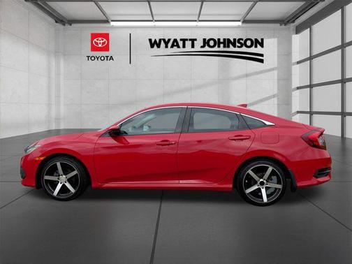 Rallye Red 2017 Honda Civic EX