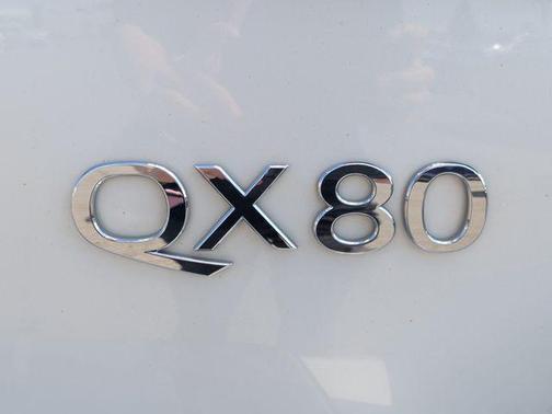 Moonstone White 2019 INFINITI QX80 Luxe