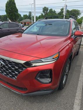 Lava Orange 2020 Hyundai SANTA FE Limited 2.4