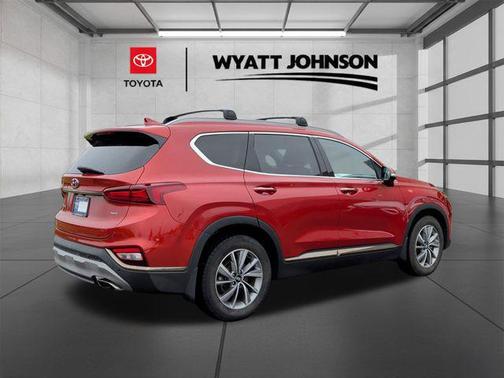 Lava Orange 2020 Hyundai SANTA FE Limited 2.4