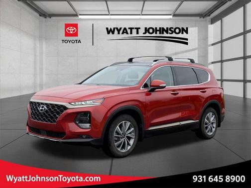 Lava Orange 2020 Hyundai SANTA FE Limited 2.4
