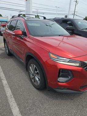 Lava Orange 2020 Hyundai SANTA FE Limited 2.4