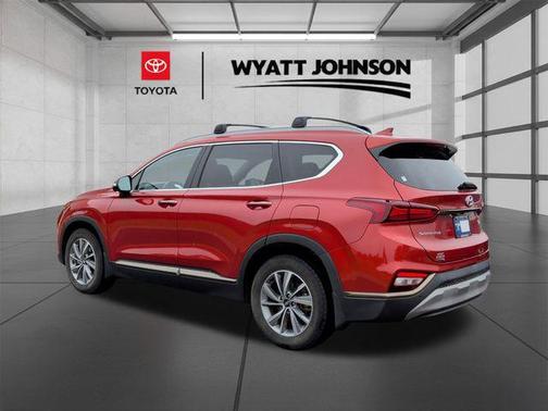 Lava Orange 2020 Hyundai SANTA FE Limited 2.4