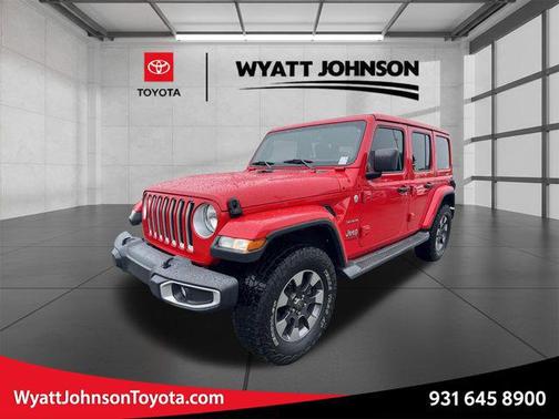Firecracker Red Clearcoat 2018 Jeep Wrangler Unlimited Sahara