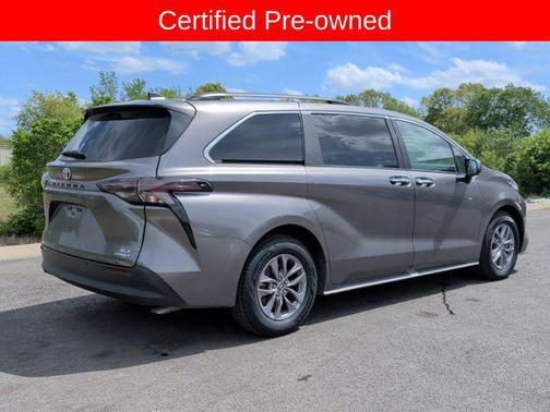 Predawn Gray Mica 2024 Toyota Sienna XLE