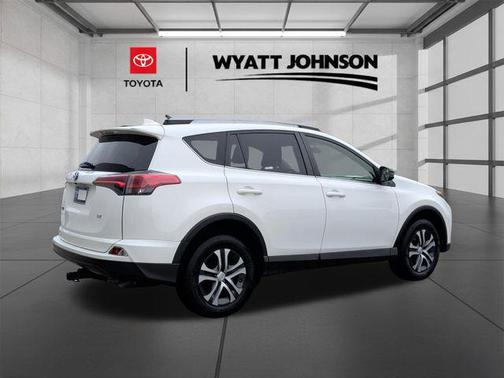 Super White 2017 Toyota RAV4 LE