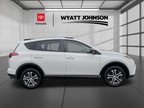Super White 2017 Toyota RAV4 LE