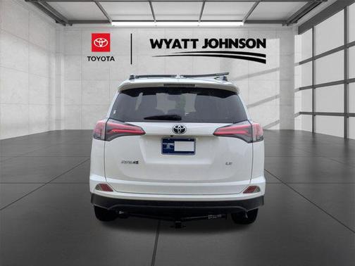 Super White 2017 Toyota RAV4 LE
