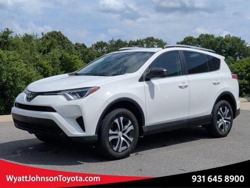 Super White 2017 Toyota RAV4 LE