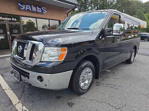 Super Black 2017 Nissan NV Passenger NV3500 HD SL V8