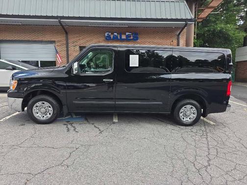 Super Black 2017 Nissan NV Passenger NV3500 HD SL V8