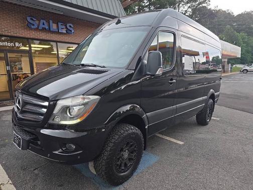 Obsidian Black Metallic 2018 Mercedes-Benz Sprinter 2500 High Roof