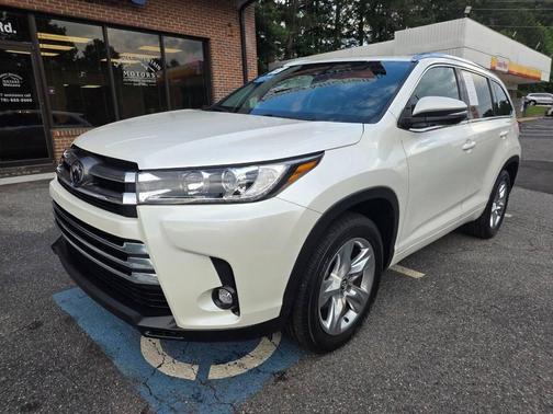 Blizzard Pearl 2019 Toyota Highlander Limited