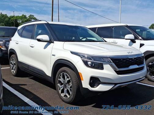 Snow White Pearl 2022 Kia Seltos EX