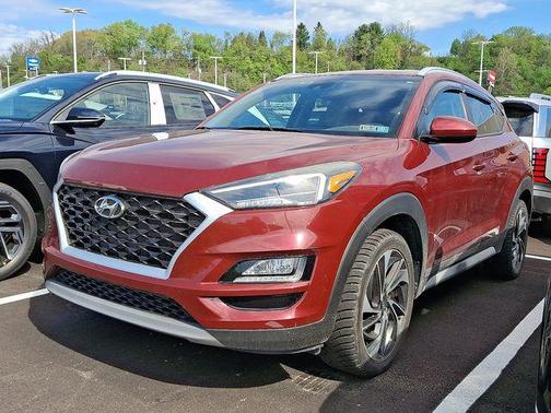 Red 2019 Hyundai TUCSON Sport