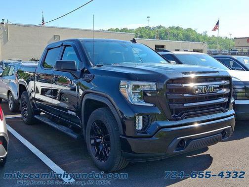 Onyx Black 2021 GMC Sierra 1500 Elevation
