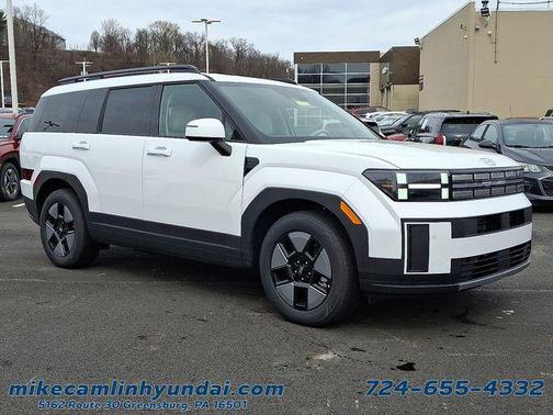 Serenity White 2026 Hyundai SANTA FE SEL 2.4