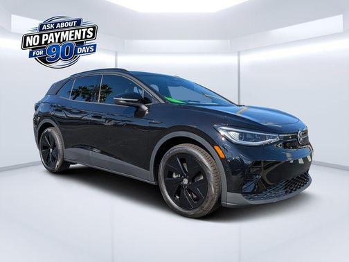 Deep Black 2025 Volkswagen ID.4 Pro S