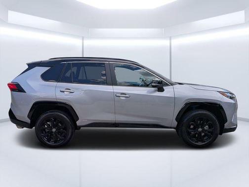 Midnight Black Metallic 2023 Toyota RAV4 Hybrid SE