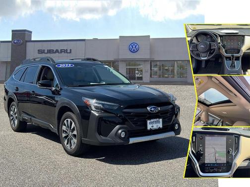 Crystal Black Silica 2023 Subaru Outback Limited XT