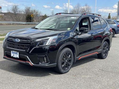 Crystal Black Silica 2023 Subaru Forester Sport