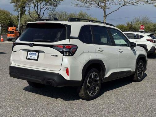Crystal White Pearl 2025 Subaru Forester Hybrid