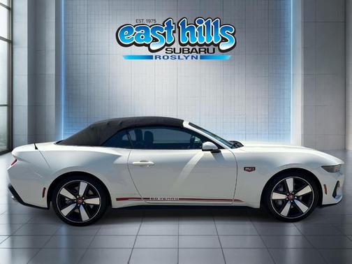 Wimbledon White 2025 Ford Mustang GT Premium