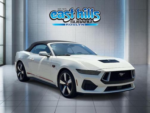 Wimbledon White 2025 Ford Mustang GT Premium