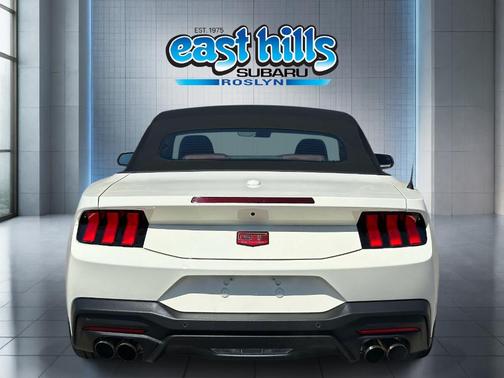 Wimbledon White 2025 Ford Mustang GT Premium