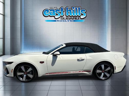 Wimbledon White 2025 Ford Mustang GT Premium
