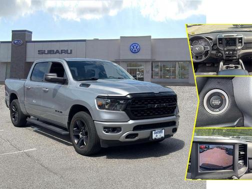 Billet Silver Metallic Clearcoat 2022 RAM 1500 Big Horn