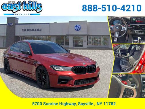 Motegi Red Metallic 2021 BMW M5 Base